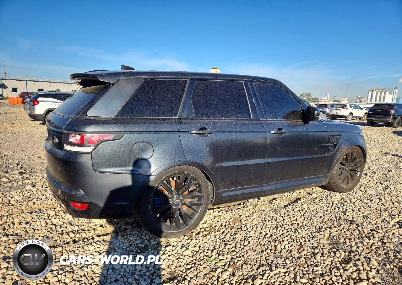 2017 Land Rover Range Rover Sport Svr VIN:SALWZ2FE6HA155925 - 3
