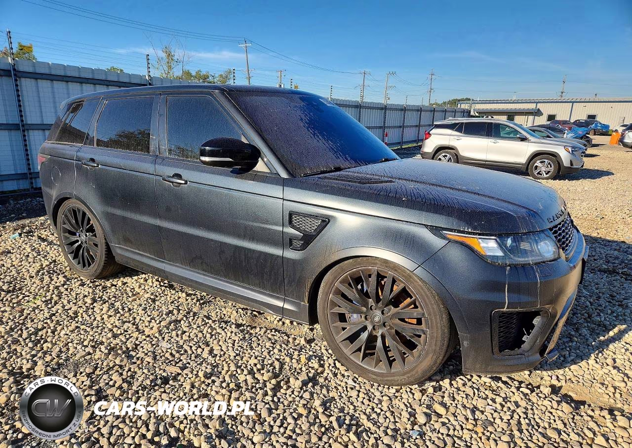 2017 Land Rover Range Rover Sport Svr VIN:SALWZ2FE6HA155925 - 4