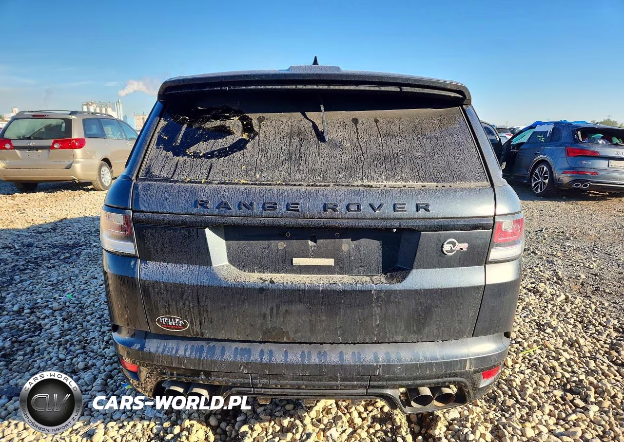 2017 Land Rover Range Rover Sport Svr VIN:SALWZ2FE6HA155925 - 6