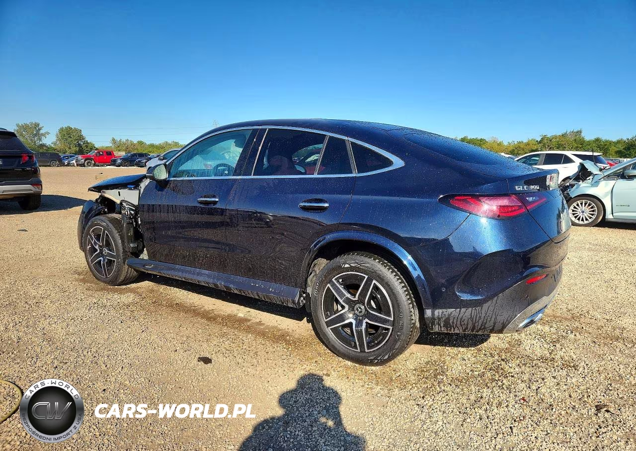 2024 Mercedes-Benz Glc Coupe 300 4Matic VIN:W1NKJ4HB9RF232358 - 2