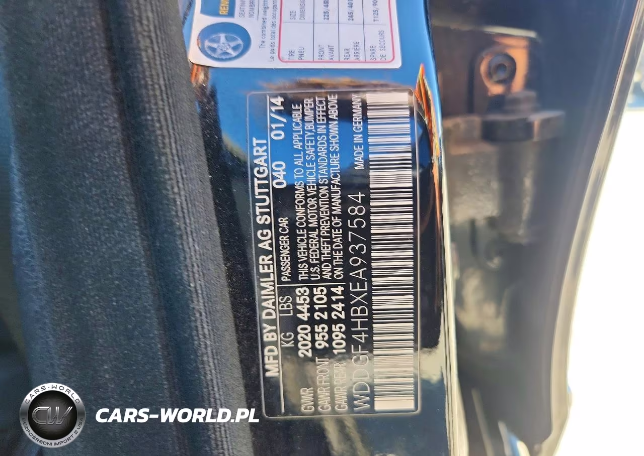 2014 Mercedes-Benz C 250 VIN:WDDGF4HBXEA937584 - 13