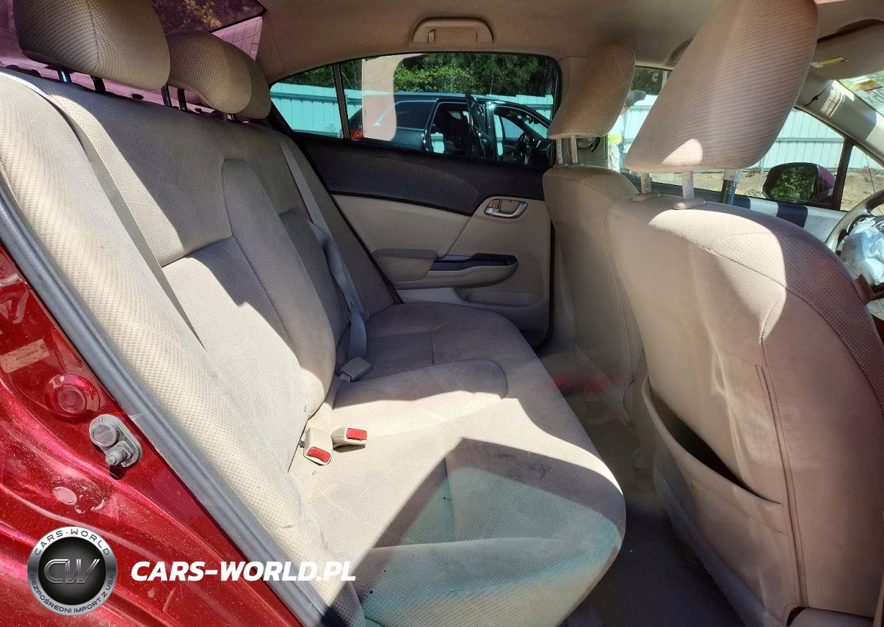 2012 Honda Civic Lx VIN:19XFB2F58CE031589 - 10