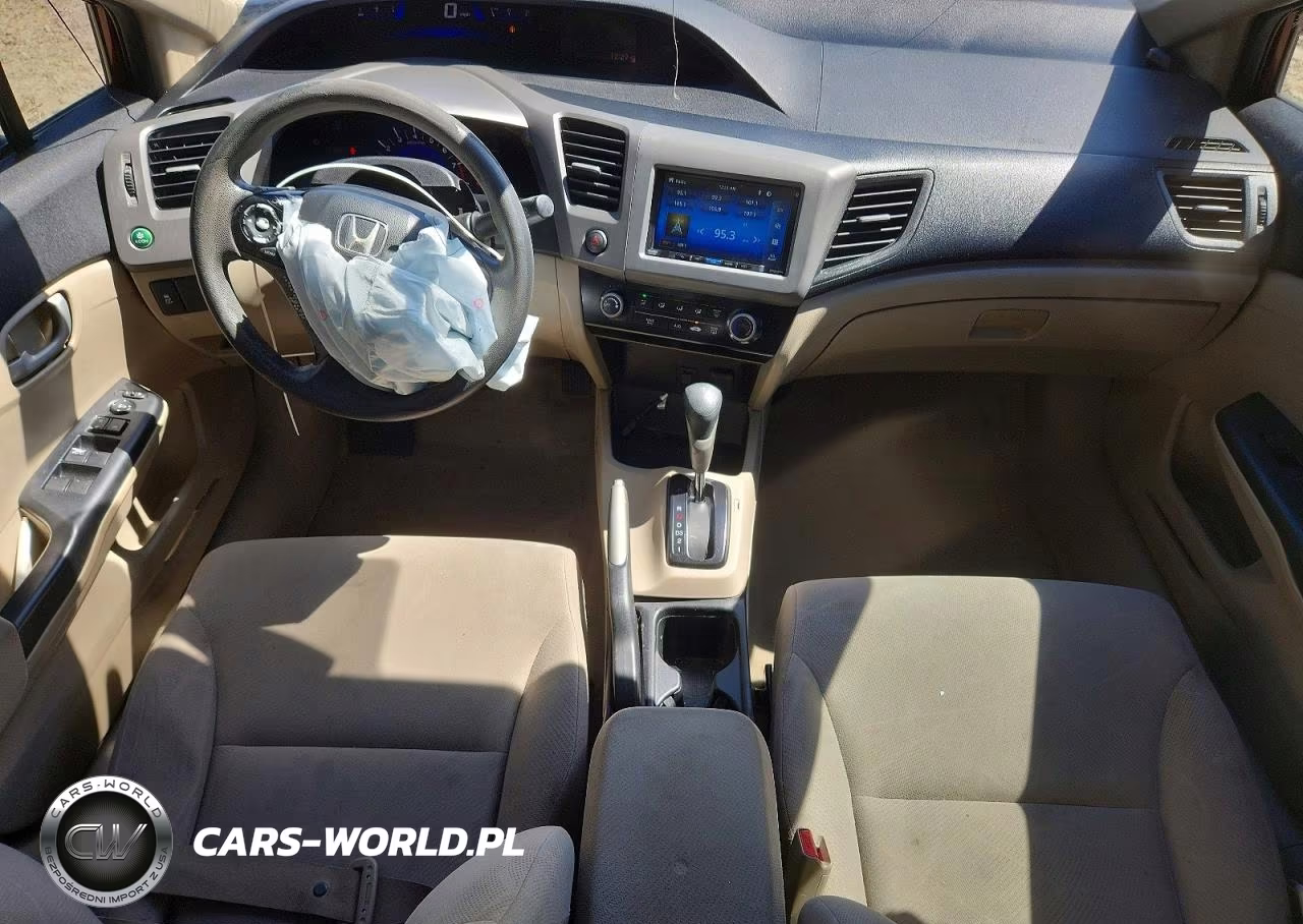 2012 Honda Civic Lx VIN:19XFB2F58CE031589 - 8