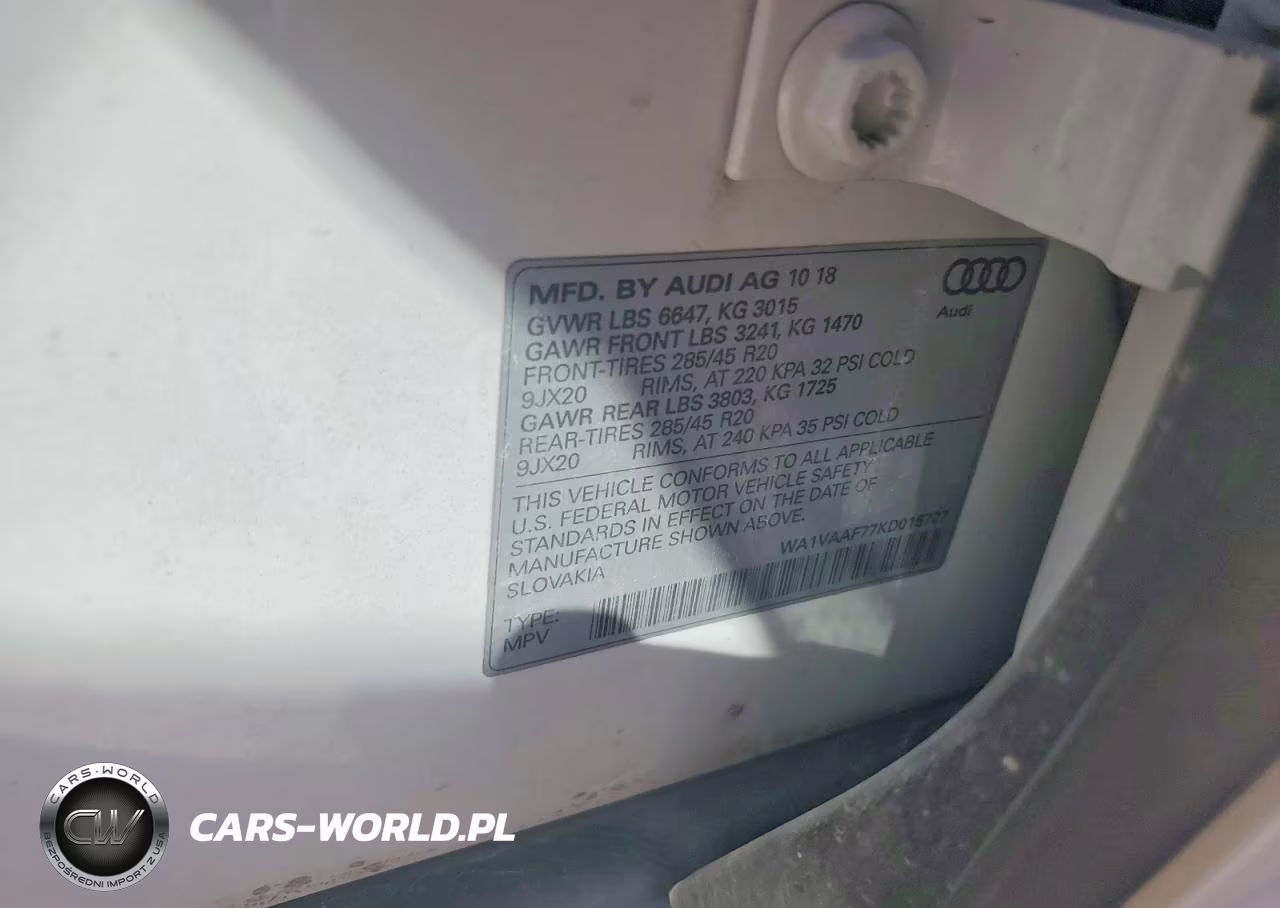 2019 Audi Q7 Prestige VIN:WA1VAAF77KD015727 - 14