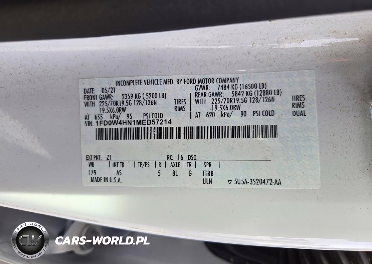 2021 Ford F450 Super Duty VIN:1FD0W4HN1MED57214 - 12