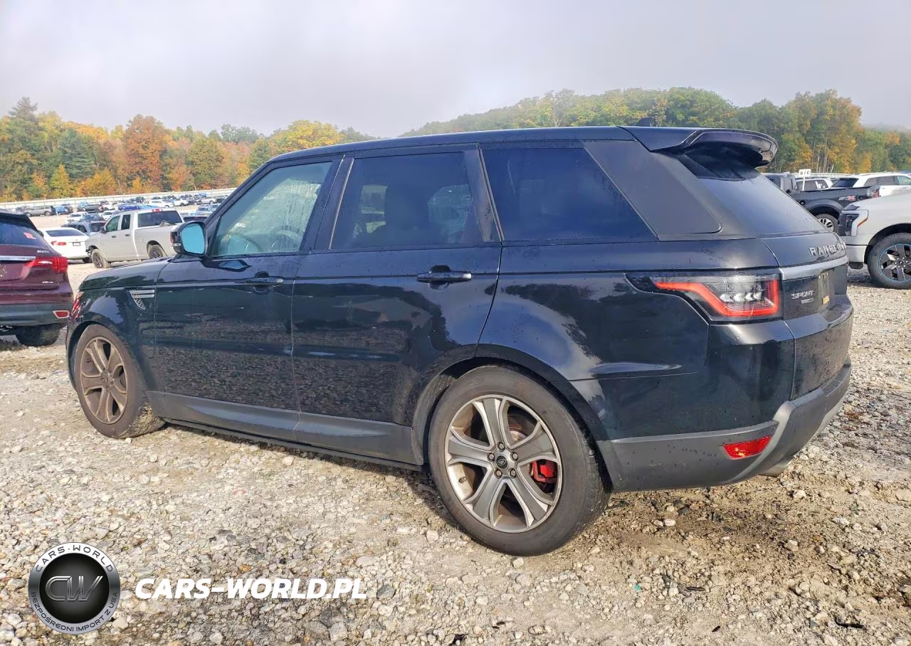 2016 Land Rover Range Rover Sport Hse VIN:SALWR2VF9GA641752 - 2
