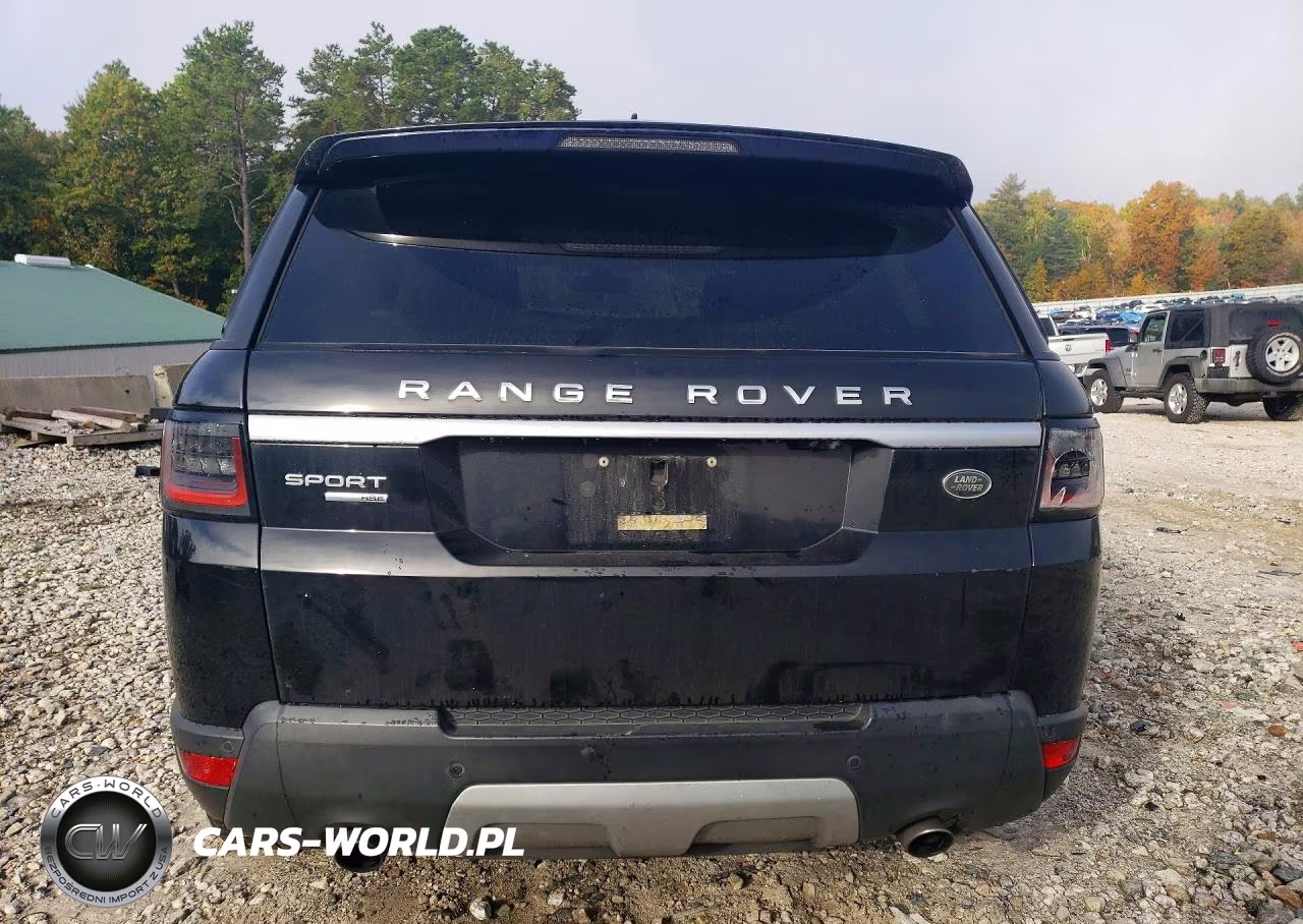 2016 Land Rover Range Rover Sport Hse VIN:SALWR2VF9GA641752 - 6
