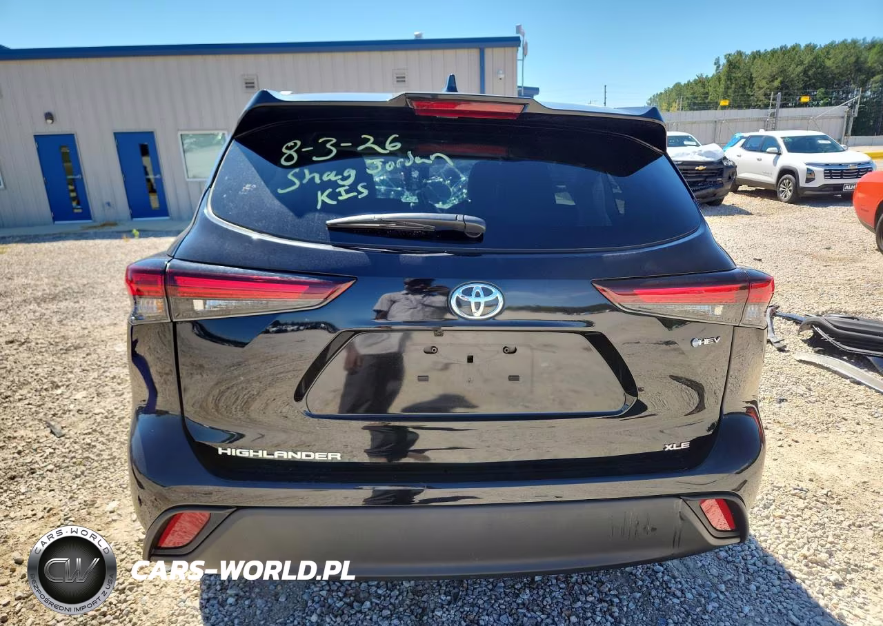 2026 Toyota Highlander Hybrid Xle VIN:5TDKBRCH3TS706504 - 6