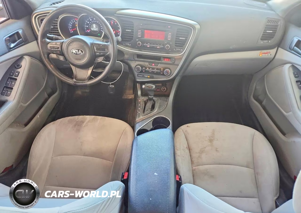 2014 Kia Optima Lx VIN:KNAGM4A79E5482609 - 8
