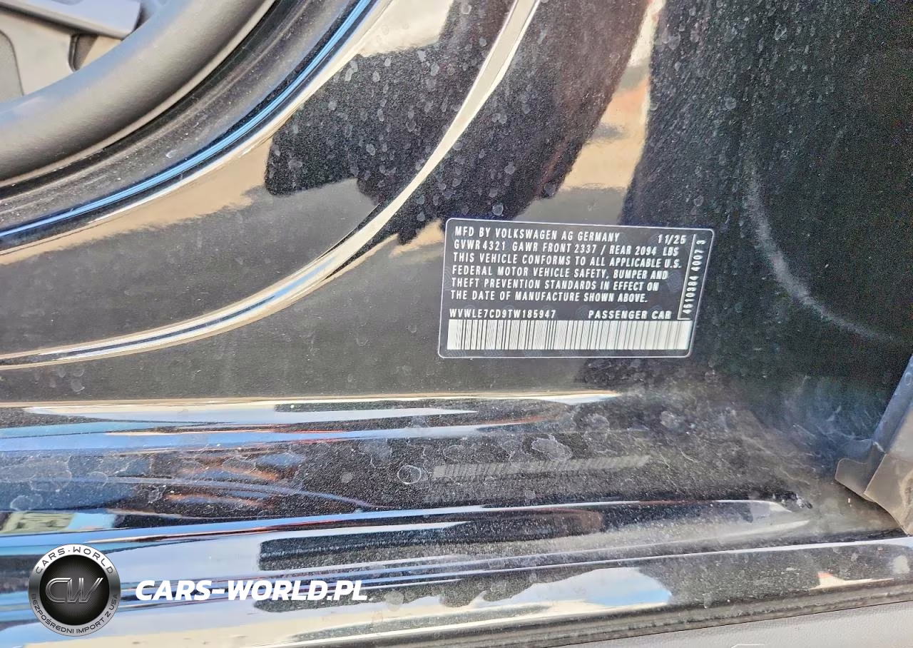 2026 Volkswagen Gti S VIN:WVWLE7CD9TW185947 - 12