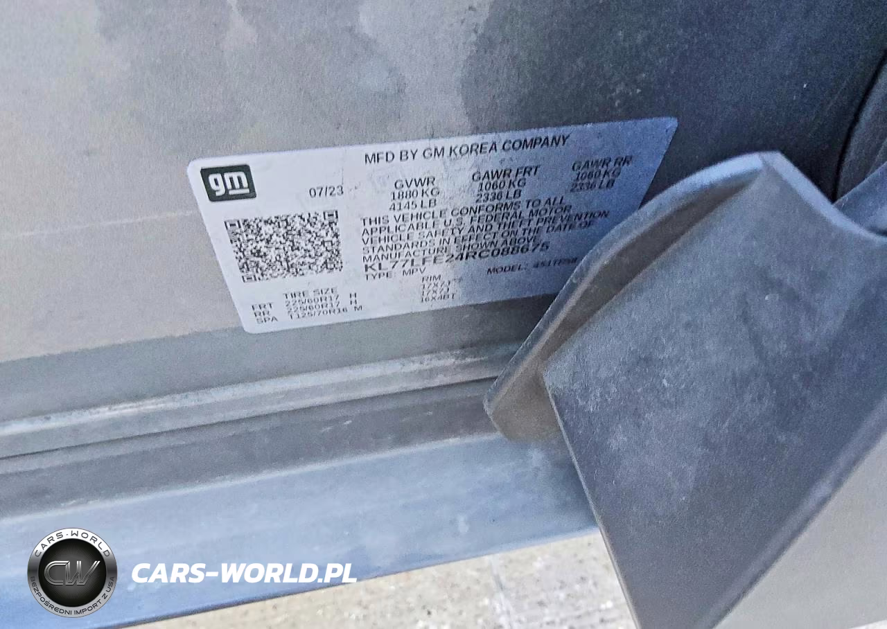 2024 Chevrolet Trax Ls VIN:KL77LFE24RC088675 - 13