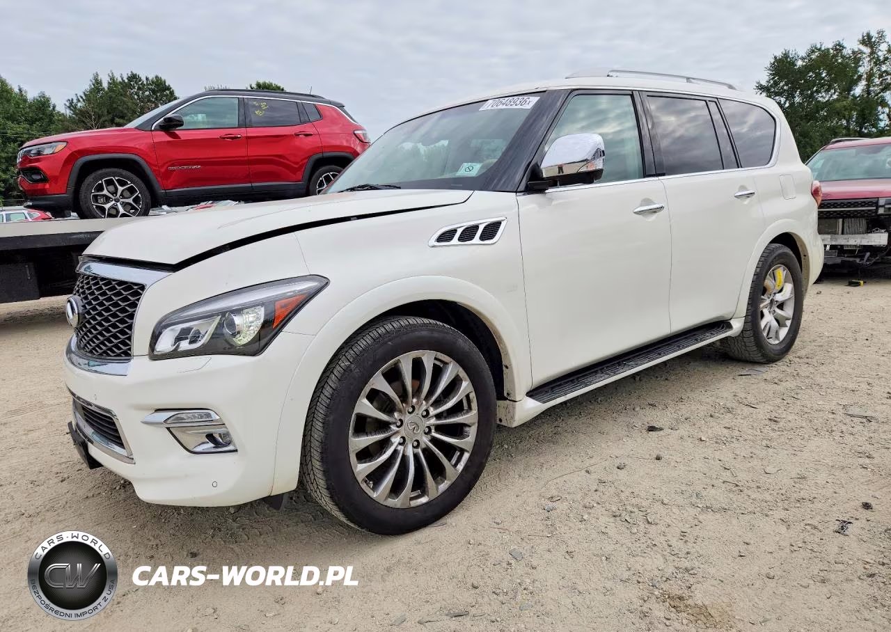 2016 Infiniti Qx80 Base VIN:JN8AZ2NE3G9120430 - 1