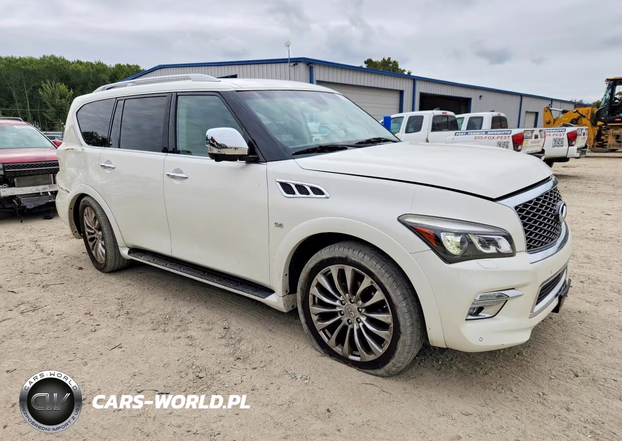 2016 Infiniti Qx80 Base VIN:JN8AZ2NE3G9120430 - 4