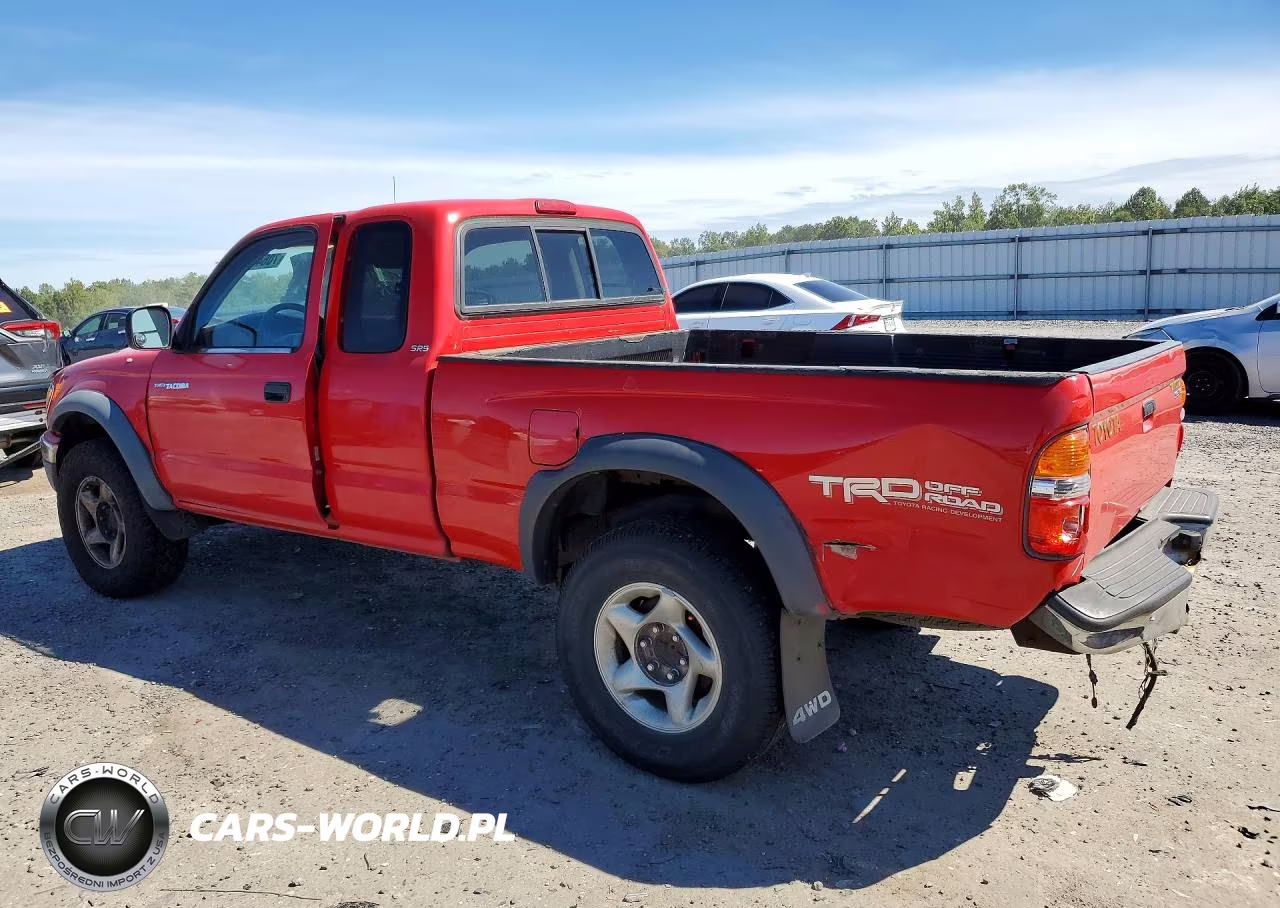 2001 Toyota Tacoma V6 VIN:5TEWN72N21Z817663 - 2