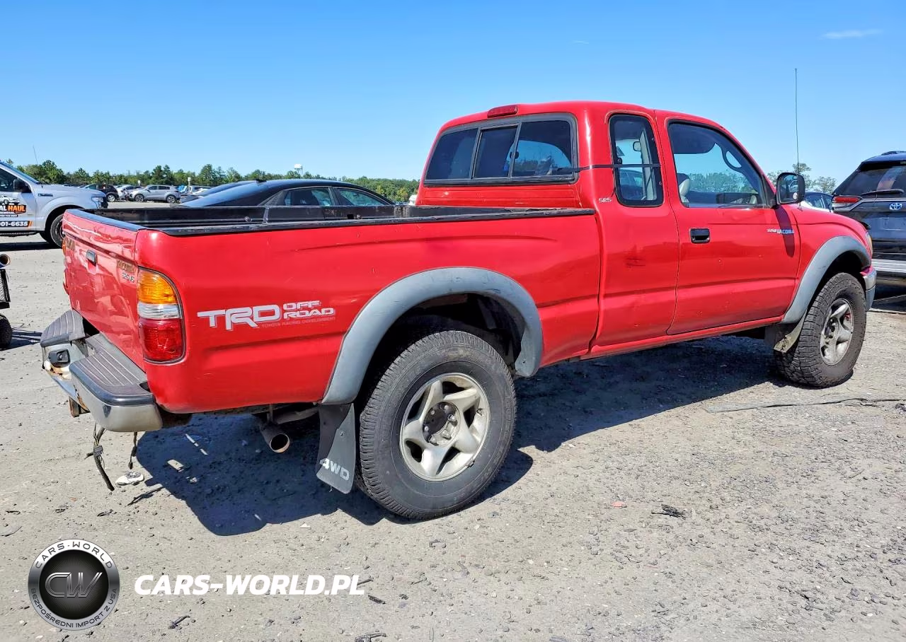 2001 Toyota Tacoma V6 VIN:5TEWN72N21Z817663 - 3