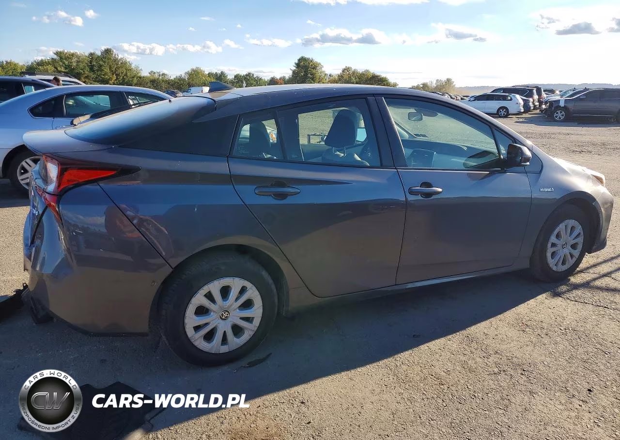 2019 Toyota Prius Le VIN:JTDKARFUXK3091221 - 3