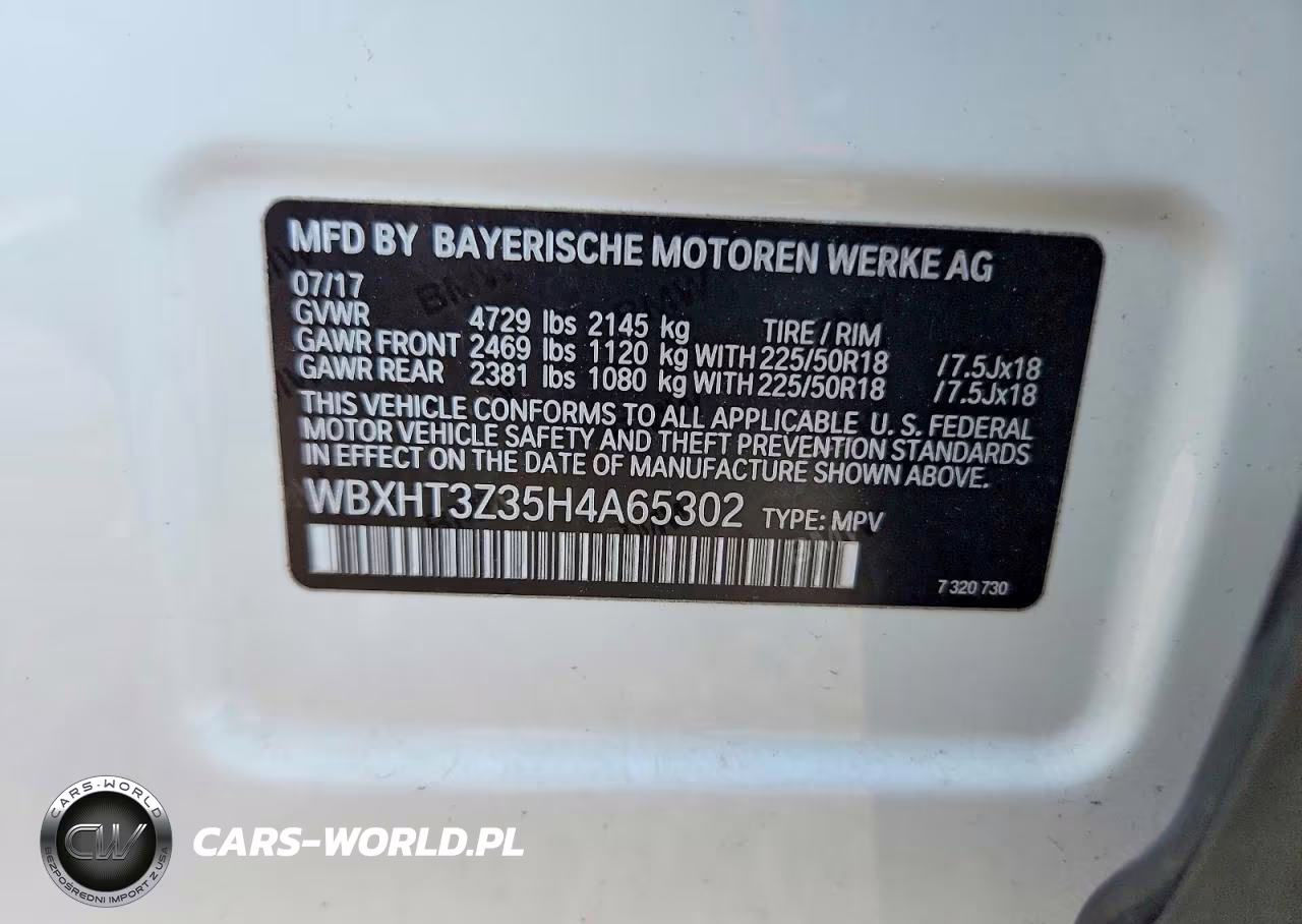 2017 BMW X1 xDrive28I VIN:WBXHT3Z35H4A65302 - 14