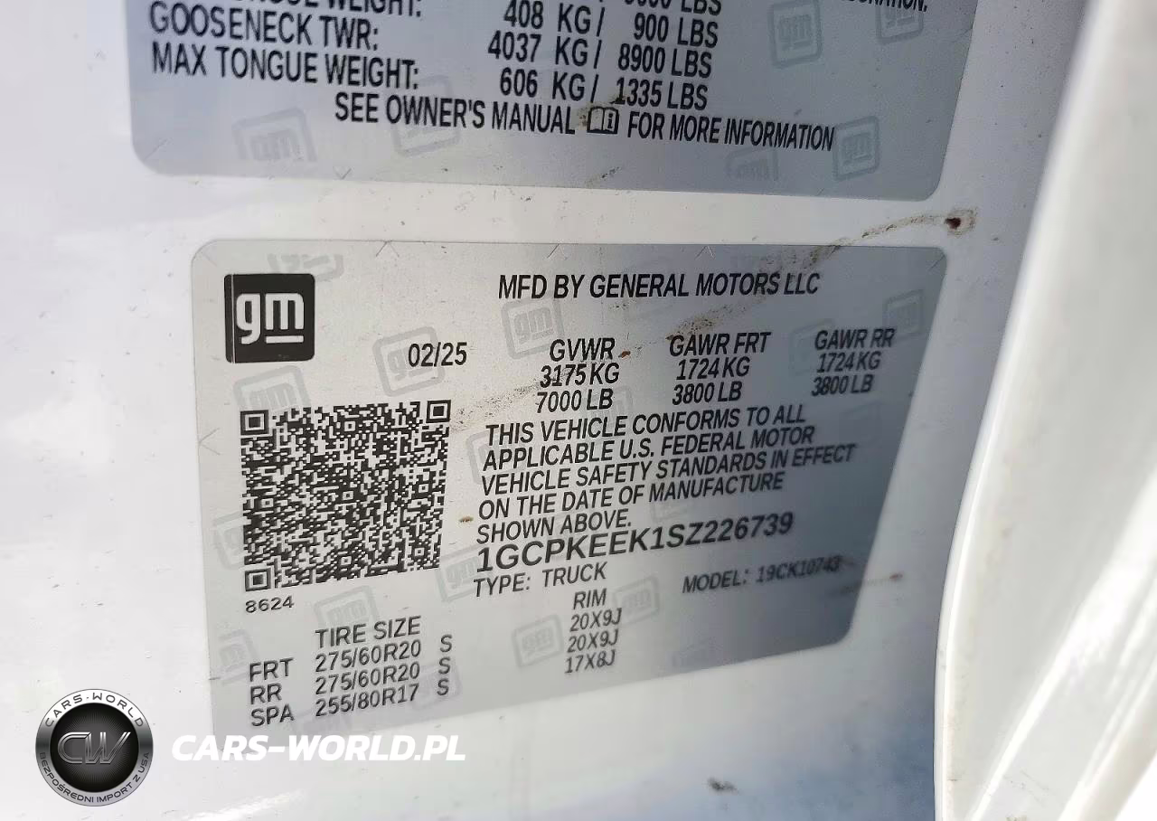 2025 Chevrolet Silverado K1500 Rst VIN:1GCPKEEK1SZ226739 - 12