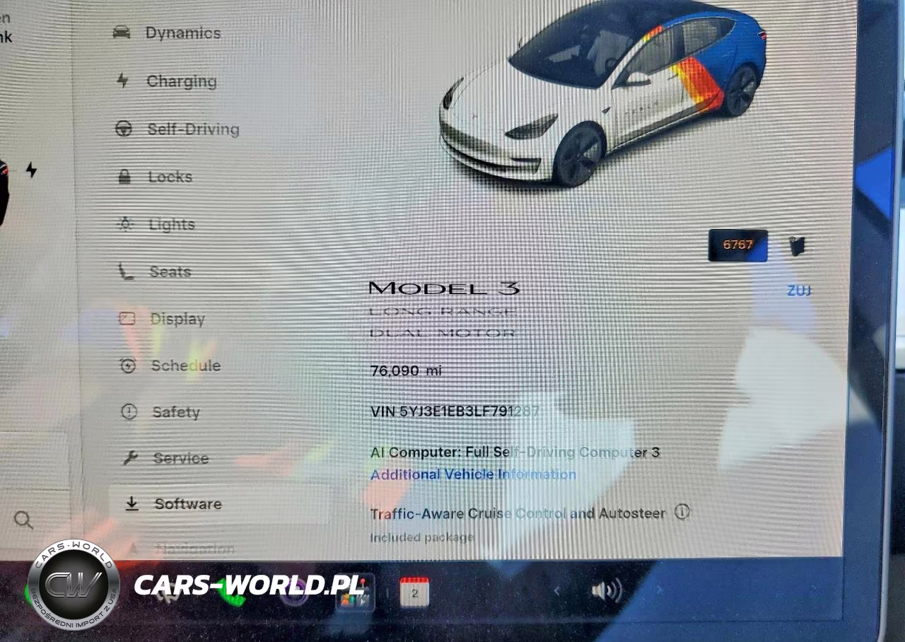 2020 Tesla Model 3 VIN:5YJ3E1EB3LF791287 - 9