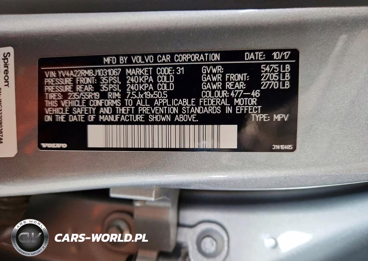 2018 Volvo Xc60 T6 R-Design VIN:YV4A22RM8J1031067 - 13