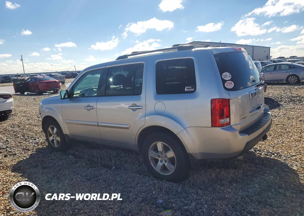 2010 Honda Pilot Exl VIN:5FNYF4H58AB036983 - 2