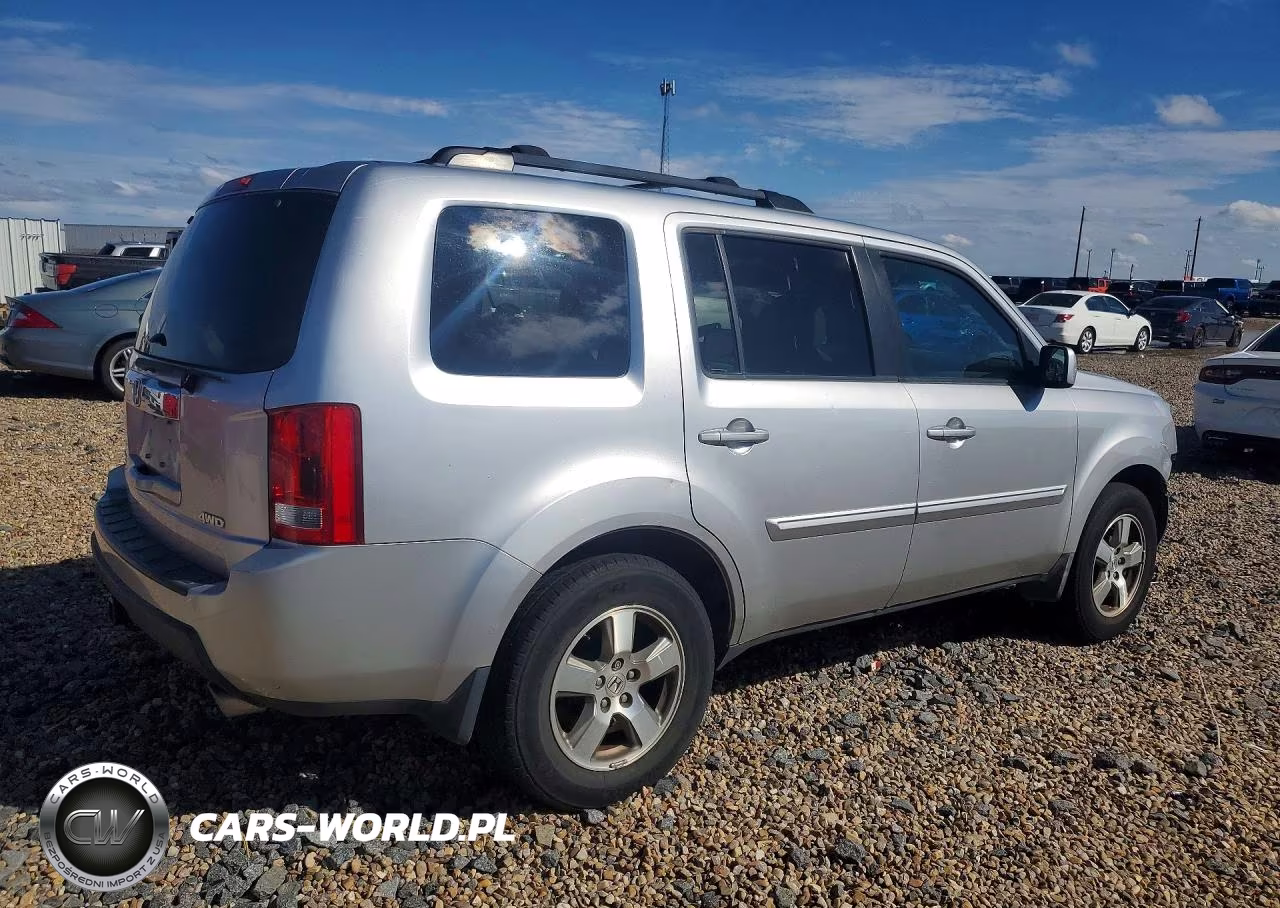 2010 Honda Pilot Exl VIN:5FNYF4H58AB036983 - 3