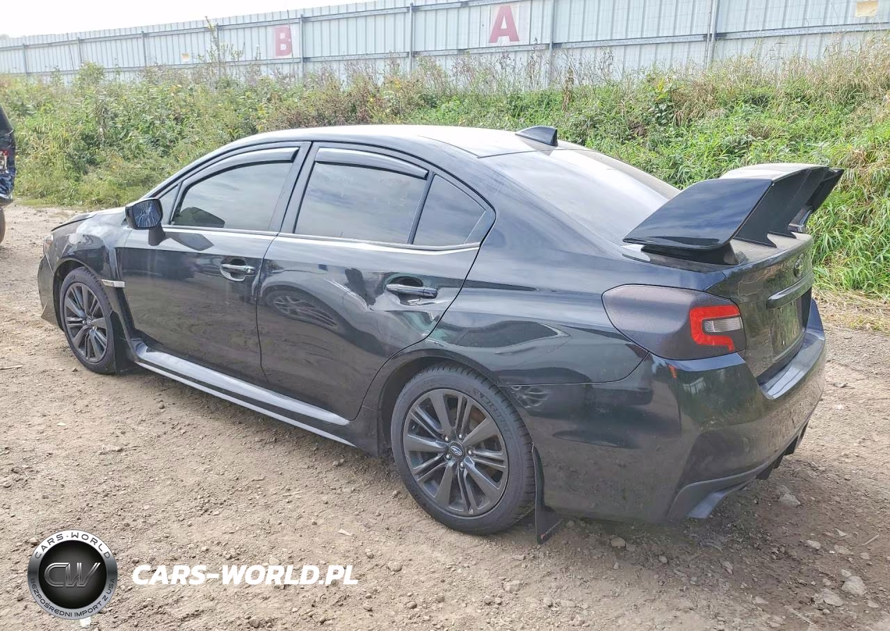 2015 Subaru Wrx VIN:JF1VA1A62F9819565 - 2