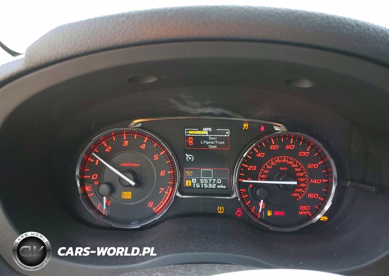2015 Subaru Wrx VIN:JF1VA1A62F9819565 - 9