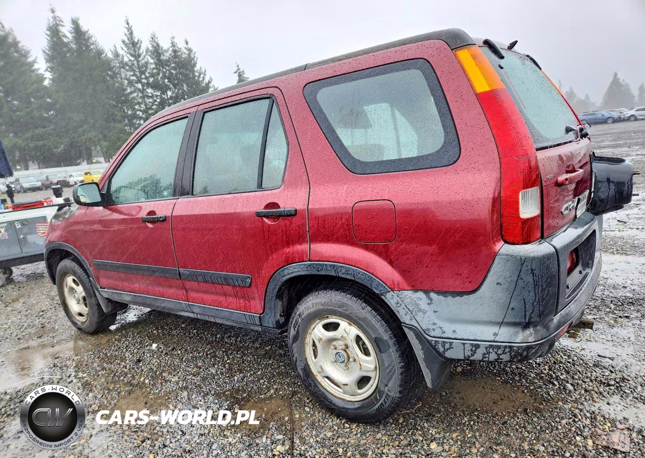 2002 Honda Cr-V Lx VIN:JHLRD78412C050177 - 2