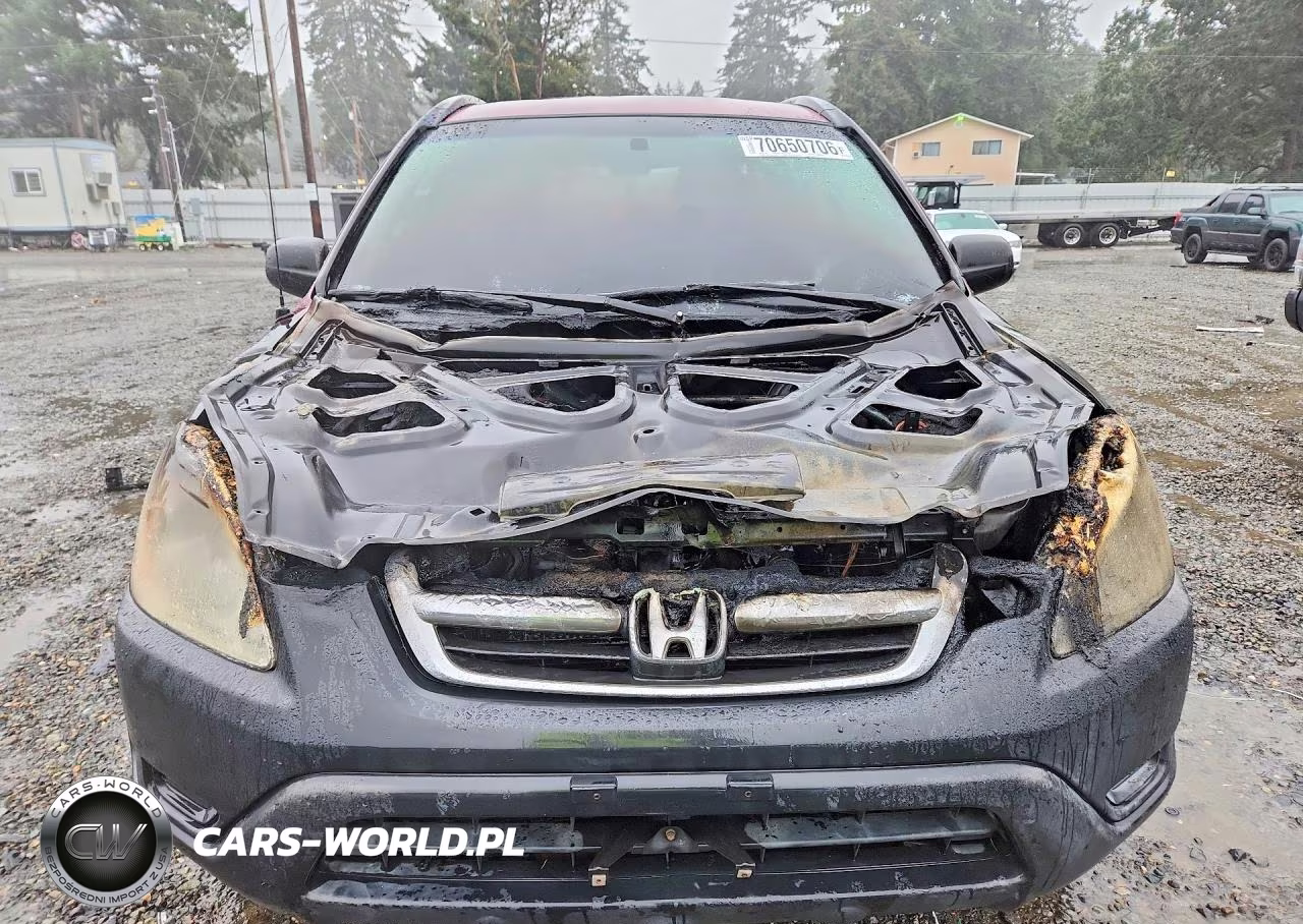 2002 Honda Cr-V Lx VIN:JHLRD78412C050177 - 5