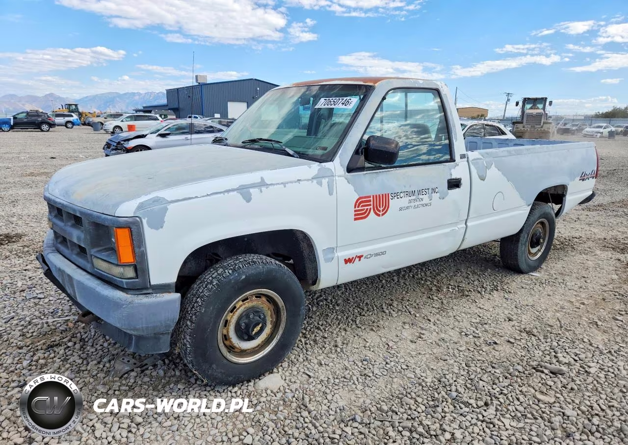 1992 Chevrolet Gmt-400 K1500 VIN:1GCEK14Z2NE167923 - 1