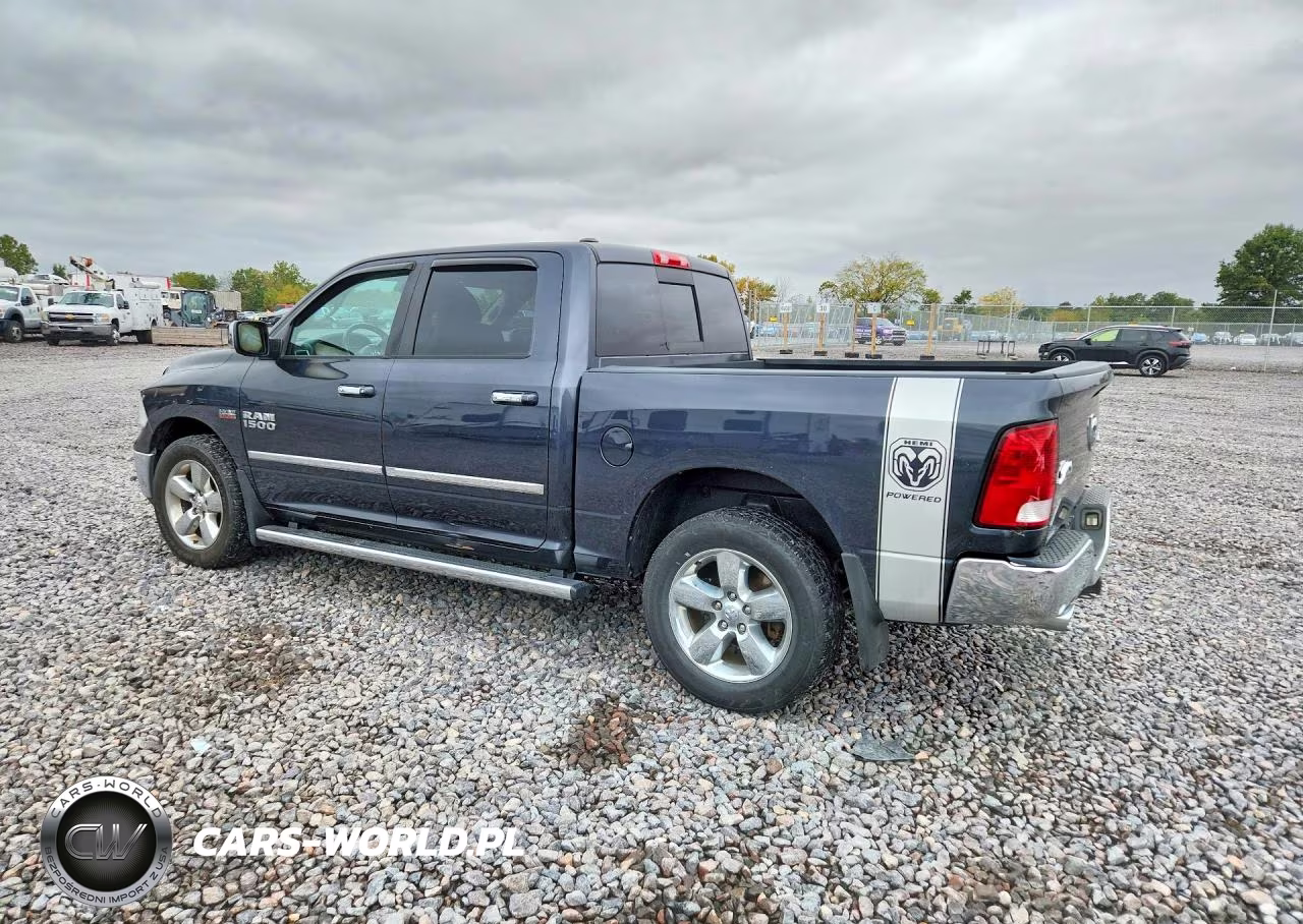 2017 Ram 1500 Slt VIN:1C6RR7LT6HS563783 - 2