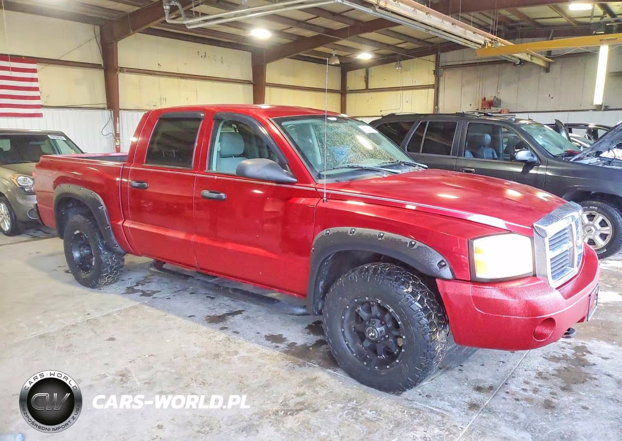 2007 Dodge Dakota Quad Slt VIN:1D7HW48P47S244619 - 4