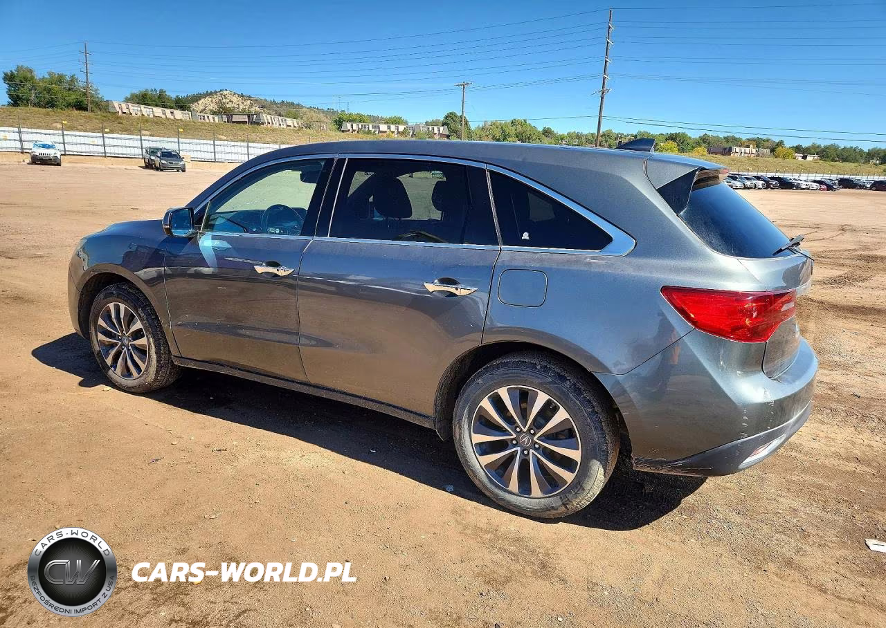 2016 Acura Mdx Technology VIN:5FRYD4H45GB013679 - 2