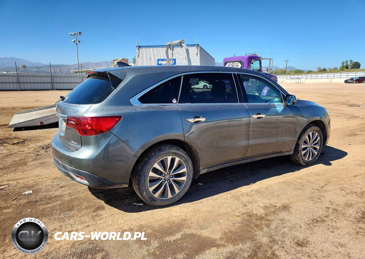 2016 Acura Mdx Technology VIN:5FRYD4H45GB013679 - 3