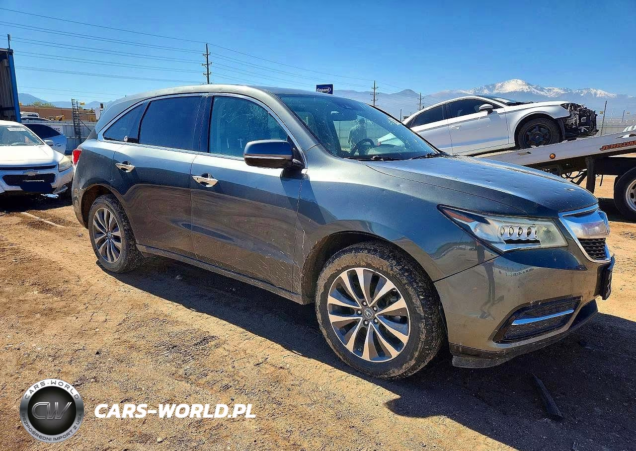 2016 Acura Mdx Technology VIN:5FRYD4H45GB013679 - 4