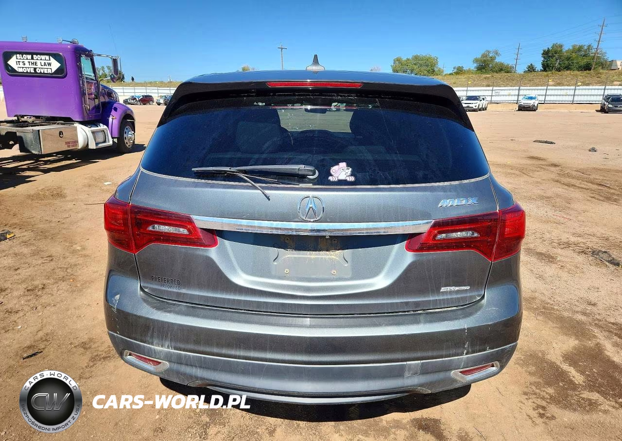 2016 Acura Mdx Technology VIN:5FRYD4H45GB013679 - 6