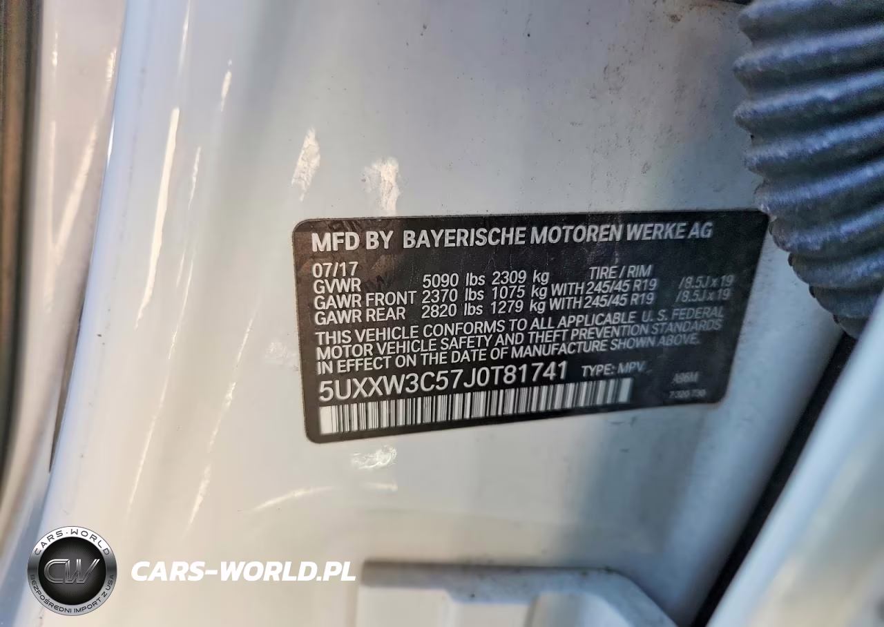 2018 BMW X4 xDrive28I VIN:5UXXW3C57J0T81741 - 13