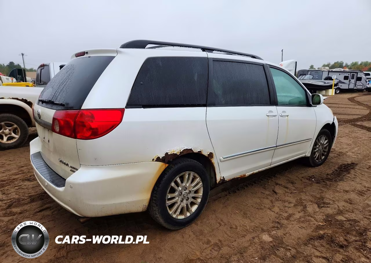 2008 Toyota Sienna Xle Limited VIN:5TDBK22C08S010087 - 3
