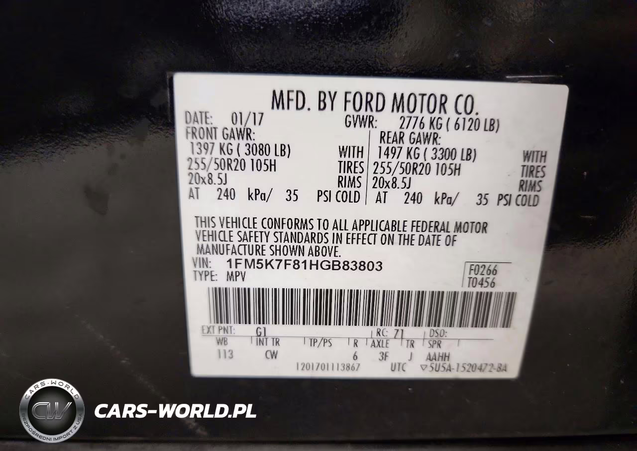 2017 Ford Explorer Limited VIN:1FM5K7F81HGB83803 - 12