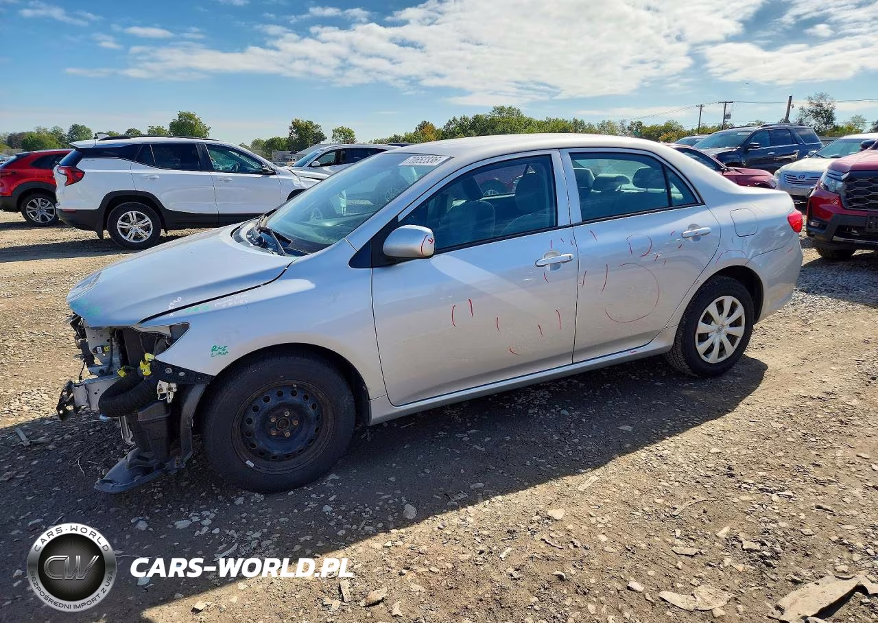 2010 Toyota Corolla Le VIN:2T1BU4EE6AC420653 - 1