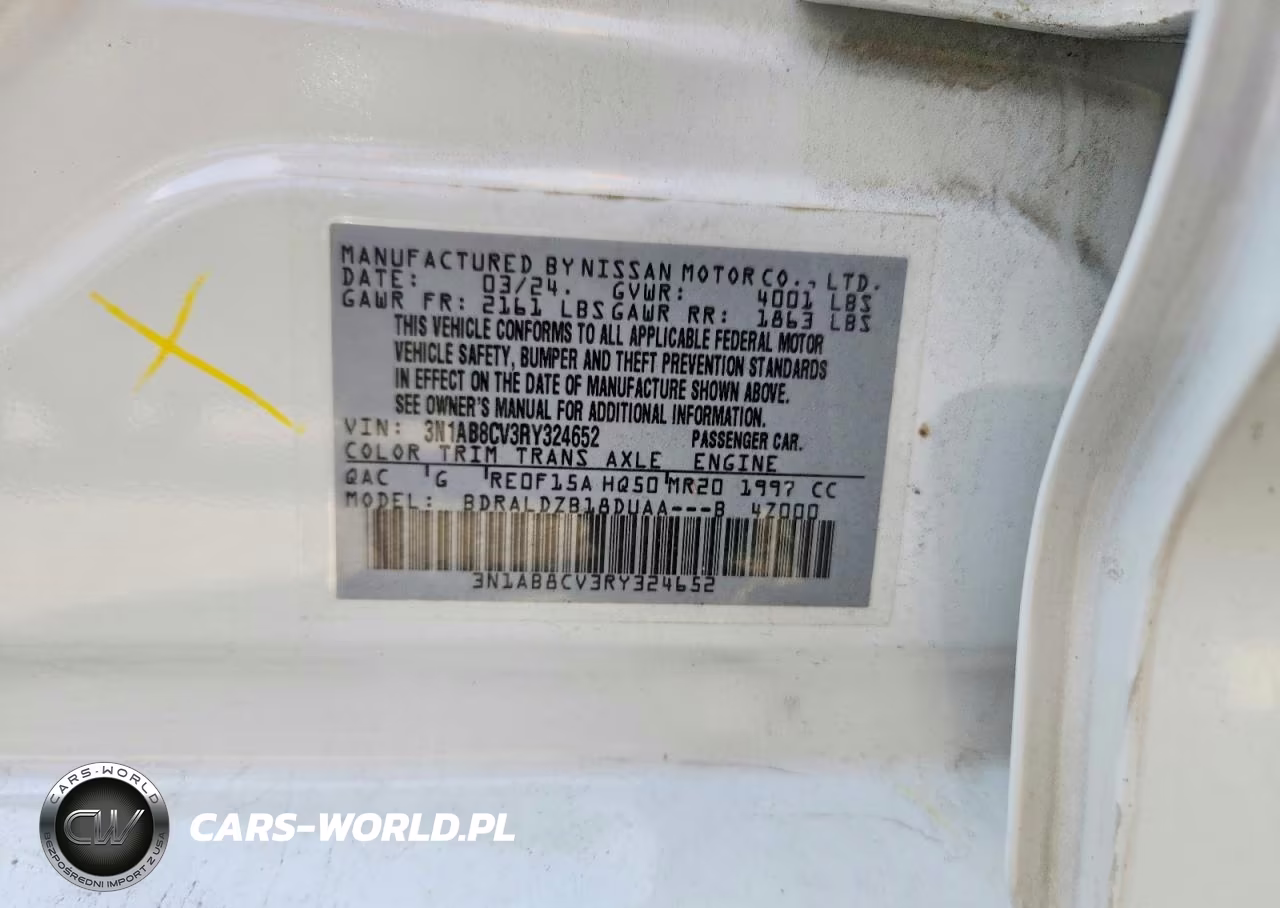 2024 Nissan Sentra Sv VIN:3N1AB8CV3RY324652 - 12