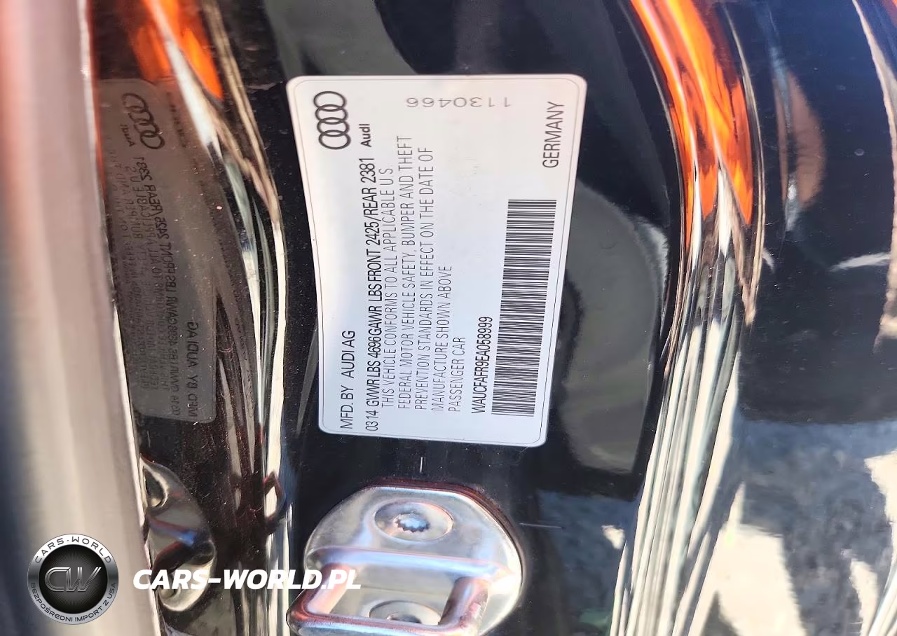 2014 Audi A5 Premium VIN:WAUCFAFR9EA058999 - 12