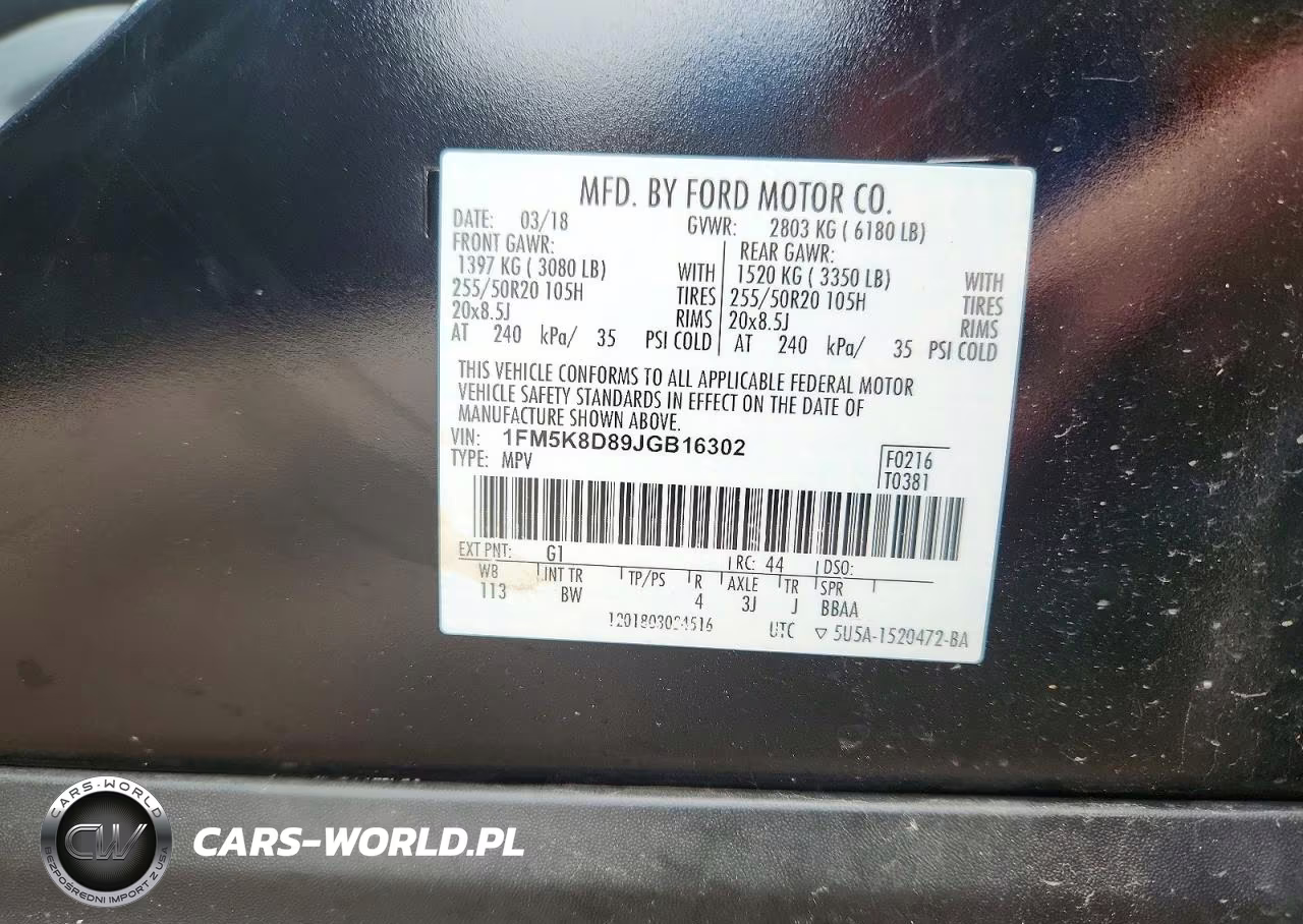 2018 Ford Explorer Xlt VIN:1FM5K8D89JGB16302 - 13