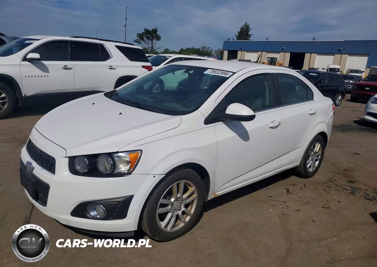 2012 Chevrolet Sonic Lt VIN:1G1JC5SH8C4172326 - 1