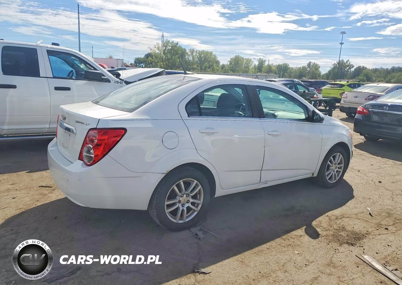 2012 Chevrolet Sonic Lt VIN:1G1JC5SH8C4172326 - 3