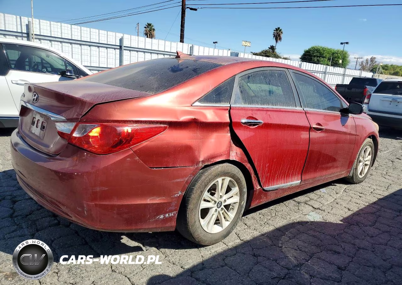 2013 Hyundai Sonata Gls VIN:5NPEB4ACXDH659163 - 3