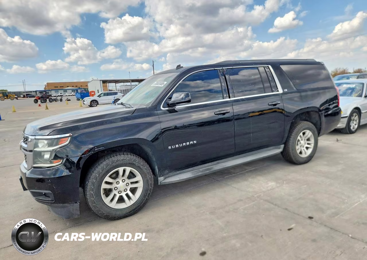 2015 Chevrolet Suburban C1500 Ls VIN:1GNSCHKC0FR307542 - 1