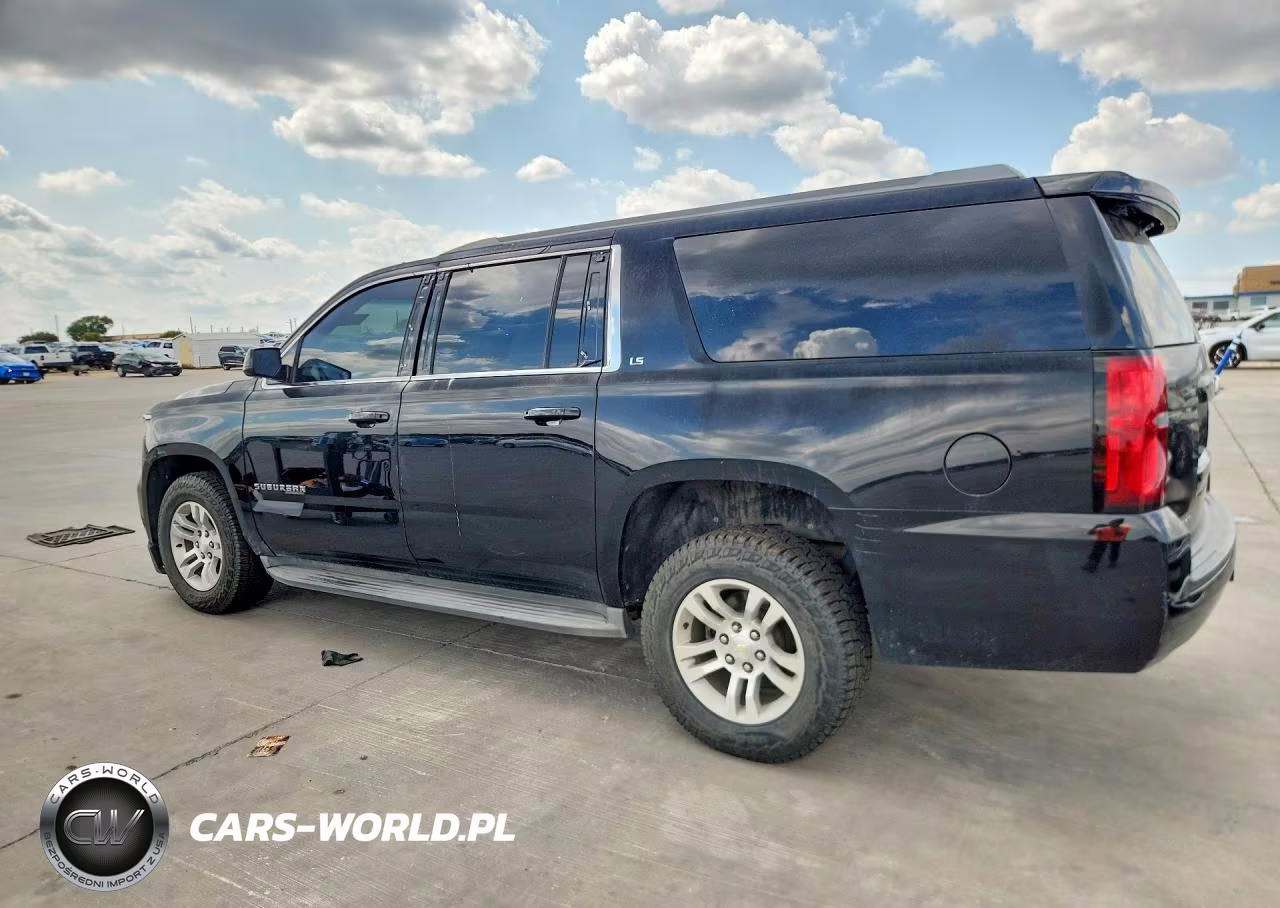 2015 Chevrolet Suburban C1500 Ls VIN:1GNSCHKC0FR307542 - 2