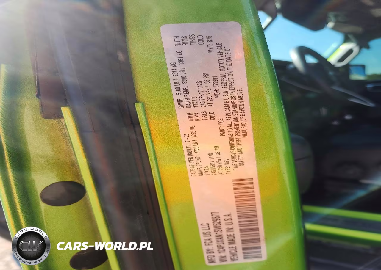 2025 Jeep Wrangler Sport VIN:1C4PJXAN1SW629877 - 12